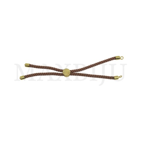 Ródio Semi-Ready Bracelet with Beads