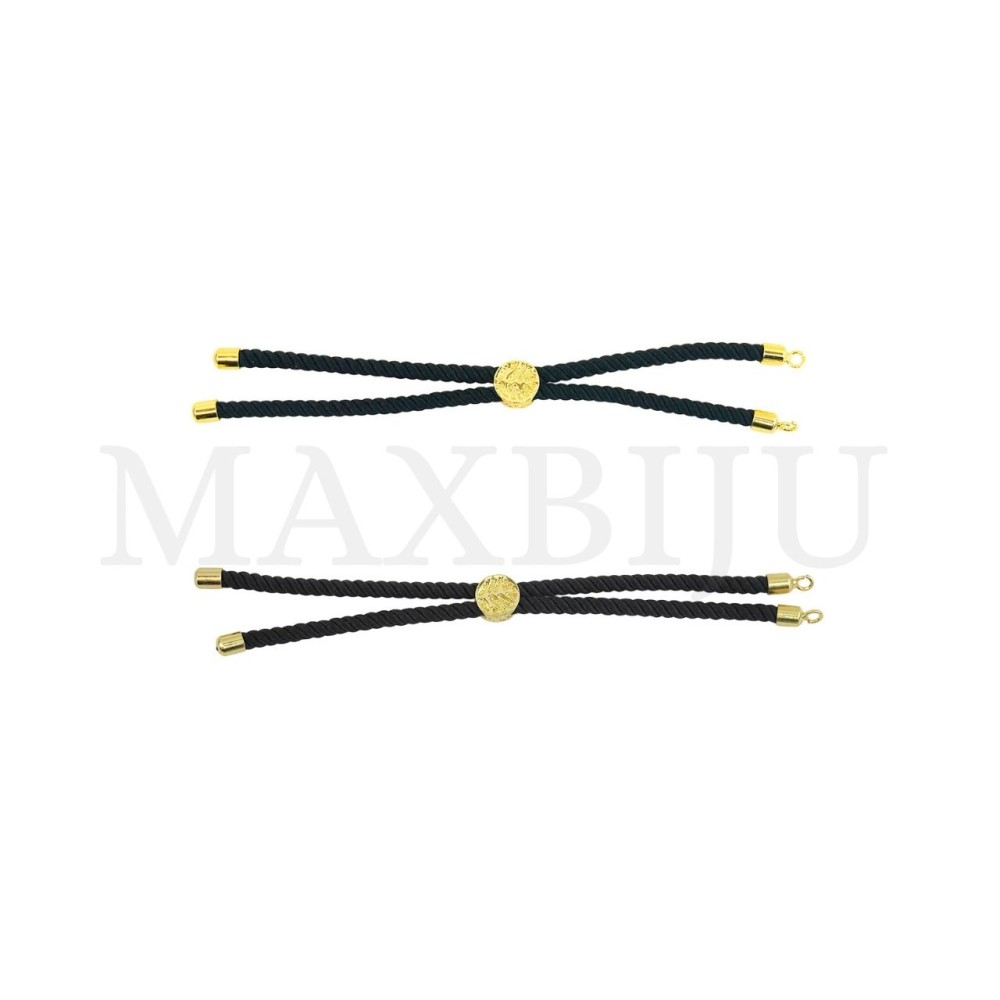 Ródio Semi-Ready Bracelet with Beads