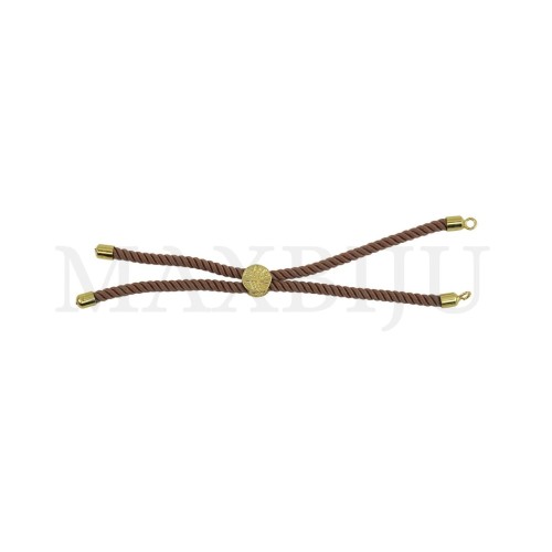 Ródio Semi-Ready Bracelet with Beads