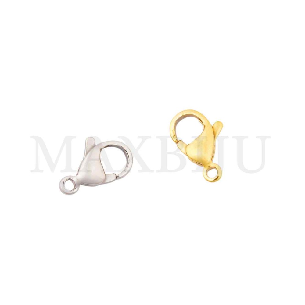 Steel Lobster Clasps 13mm