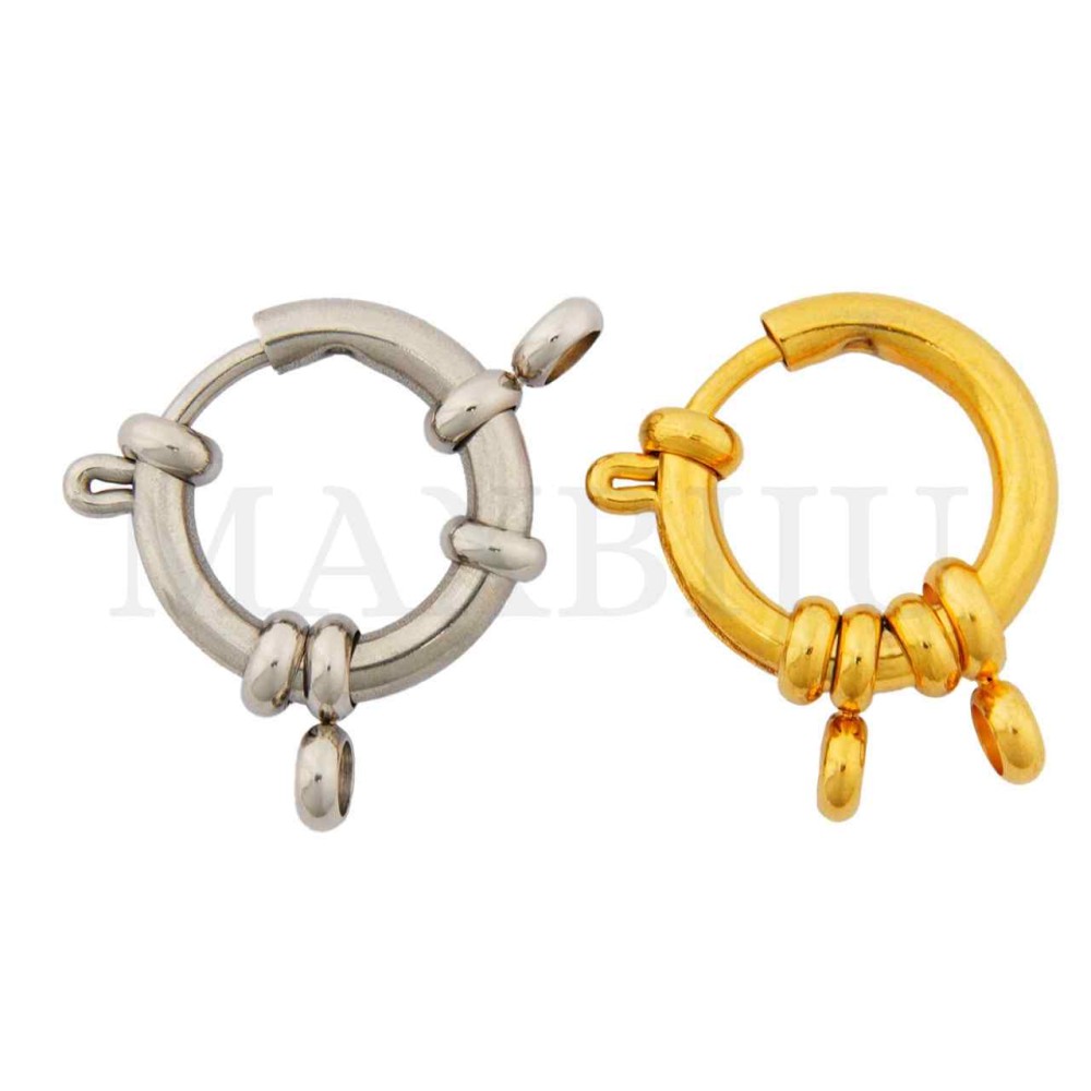 Steel Spring Buoy Clasp 18mm