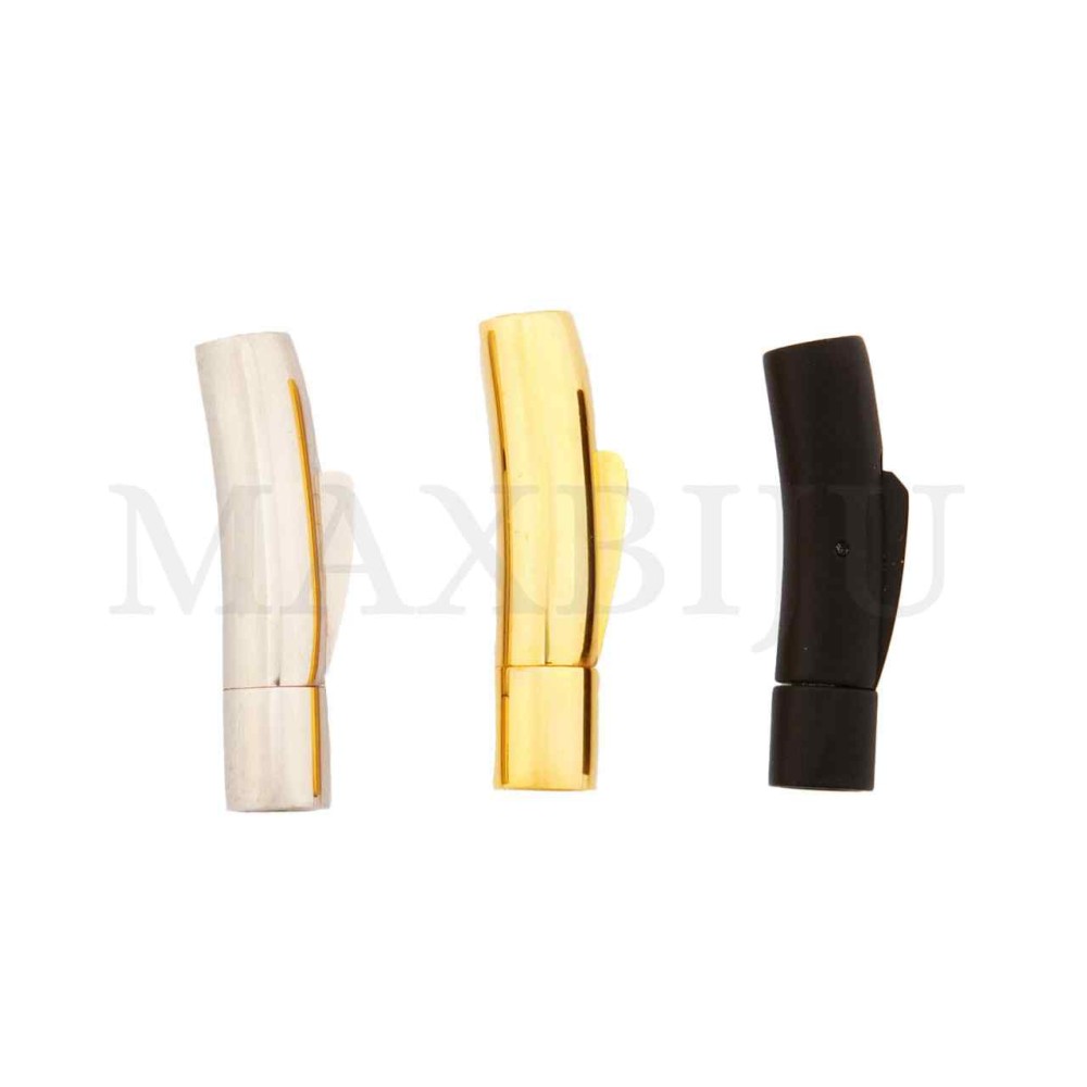 Steel Bayonet Clasp for 5mm Leather Cord