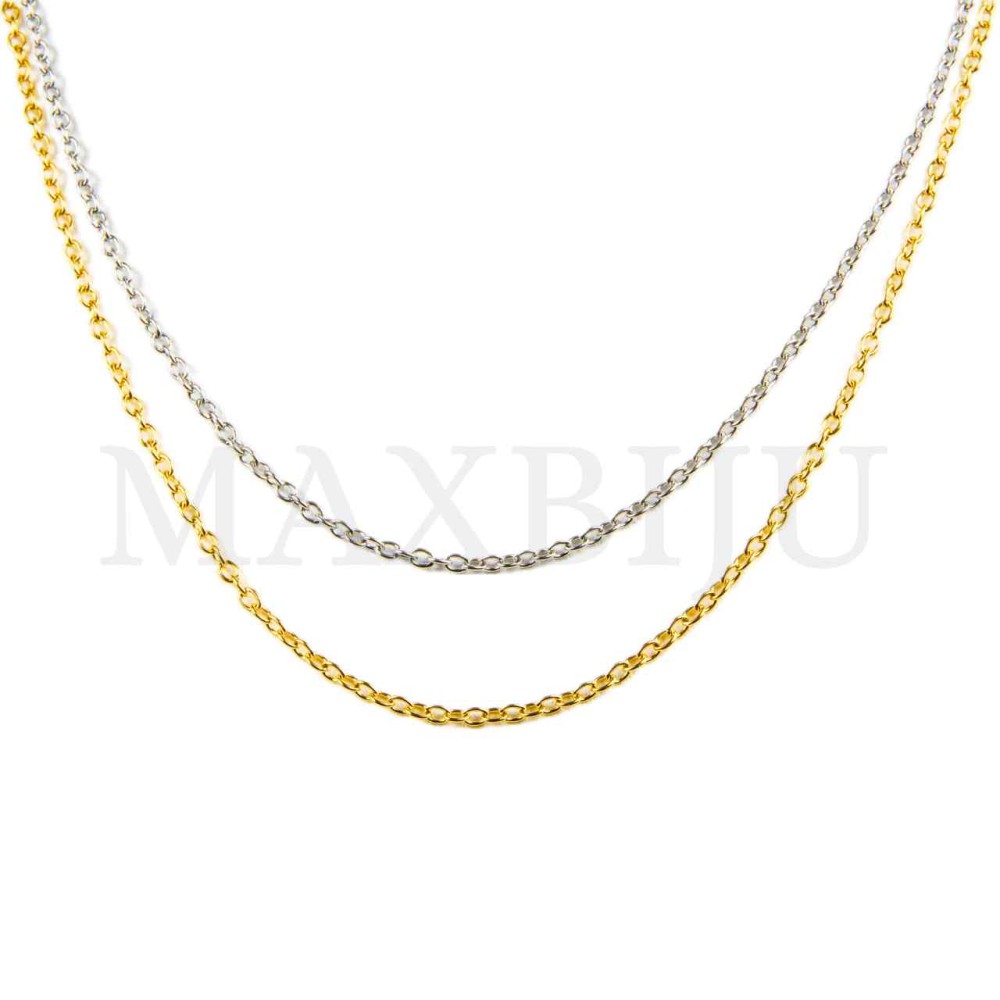 0.5mm Steel Oval Links Chain (60mm)