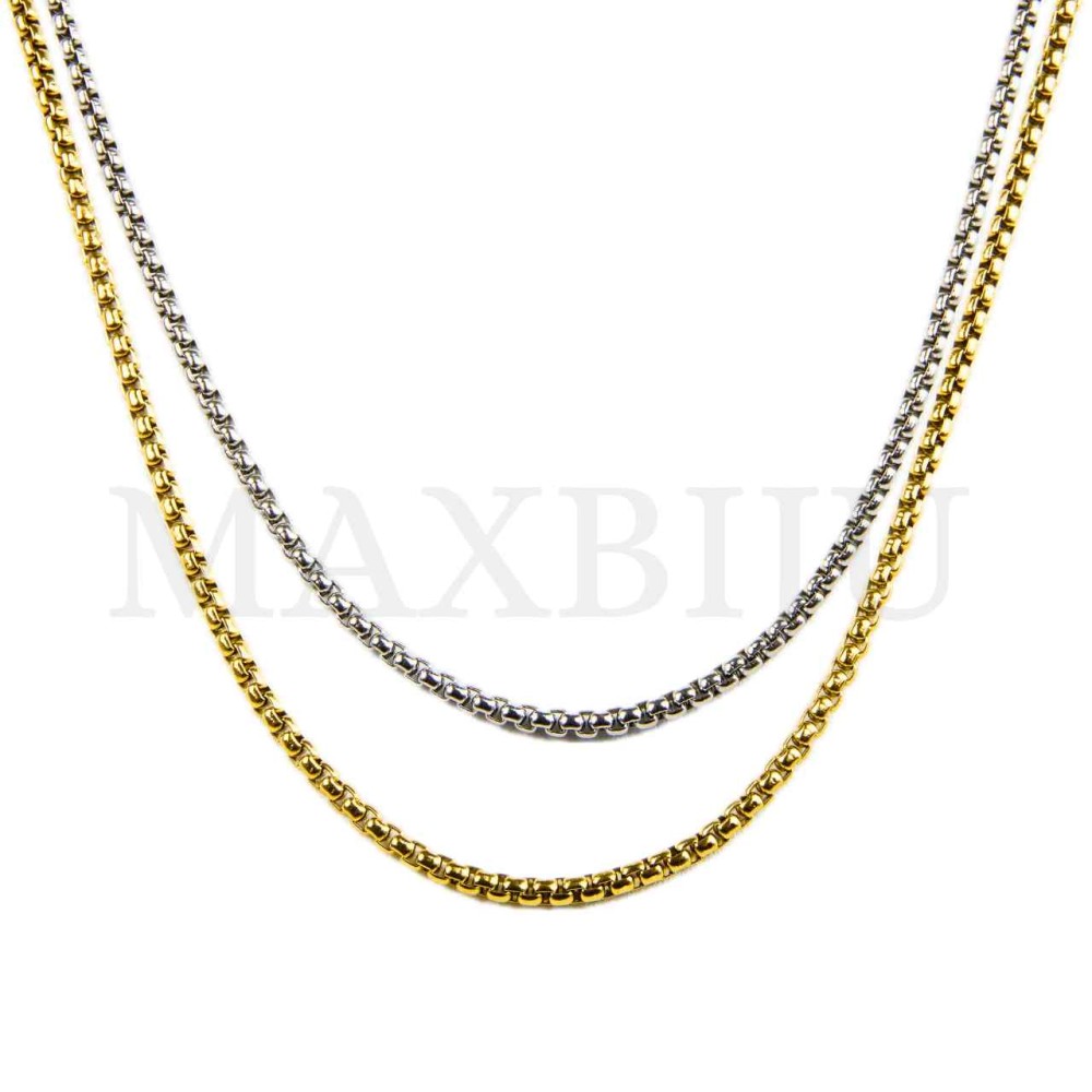 2.0mm Steel Box Chain (60mm)