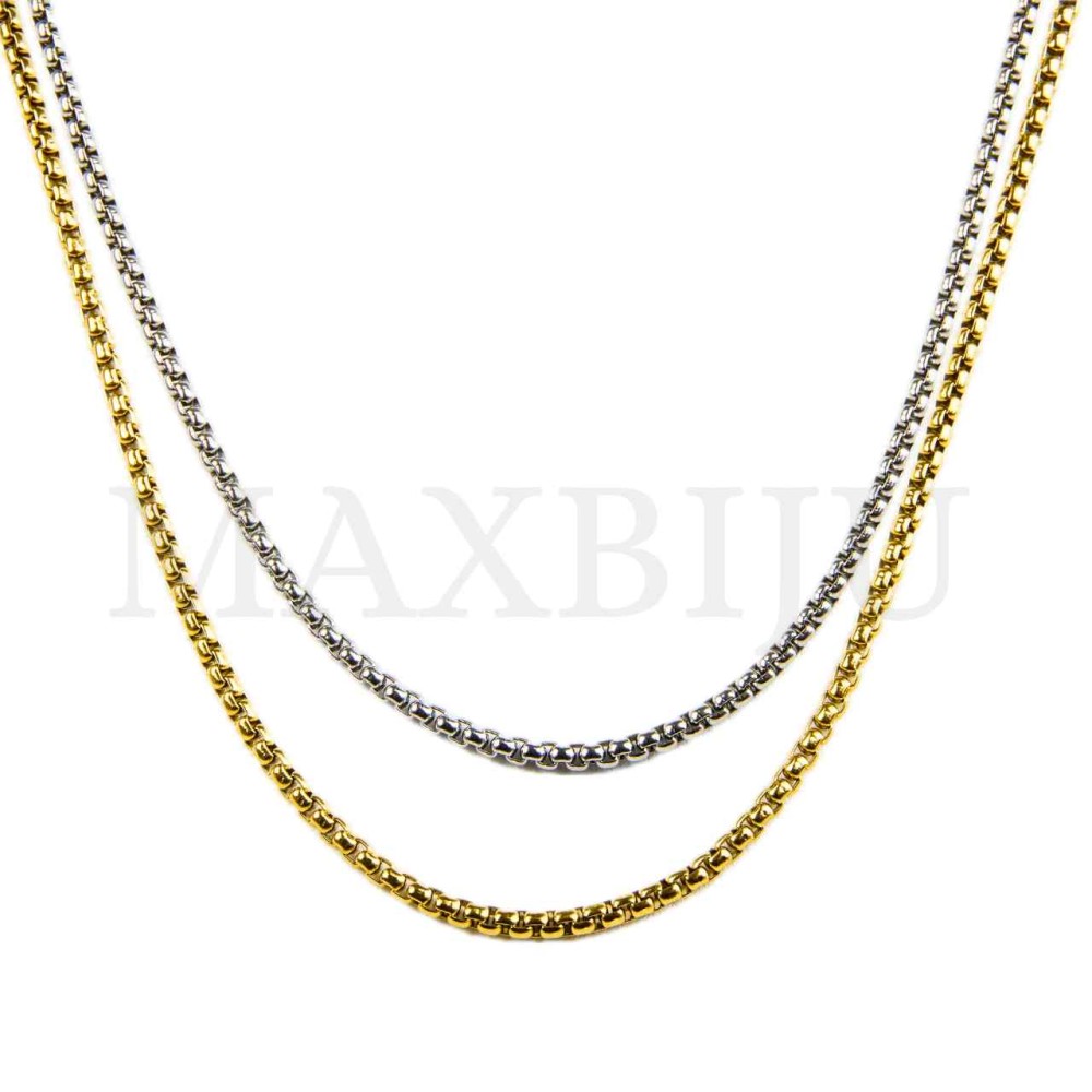 2.5mm Steel Box Chain (60mm)