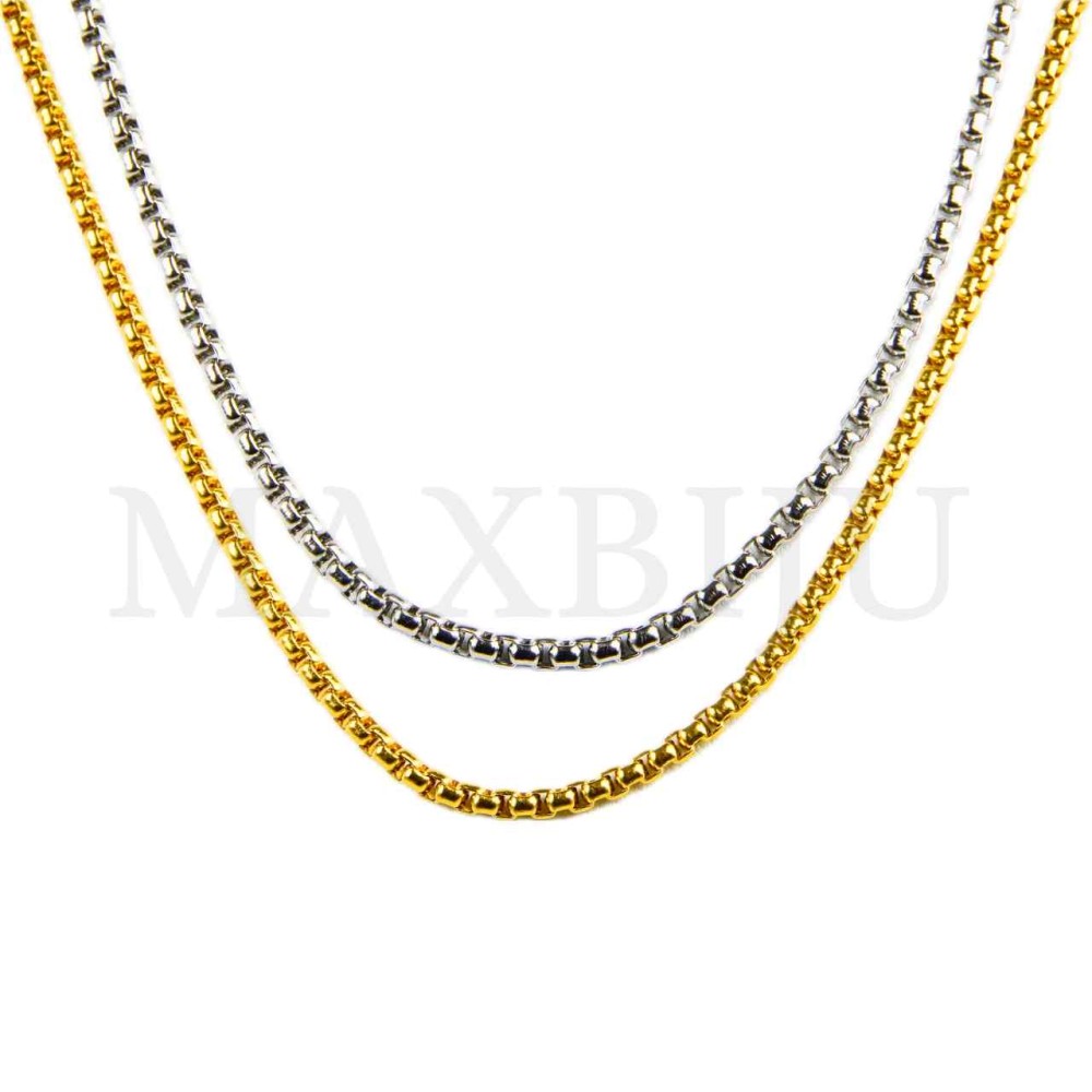 3.0mm Steel Box Chain (60mm)