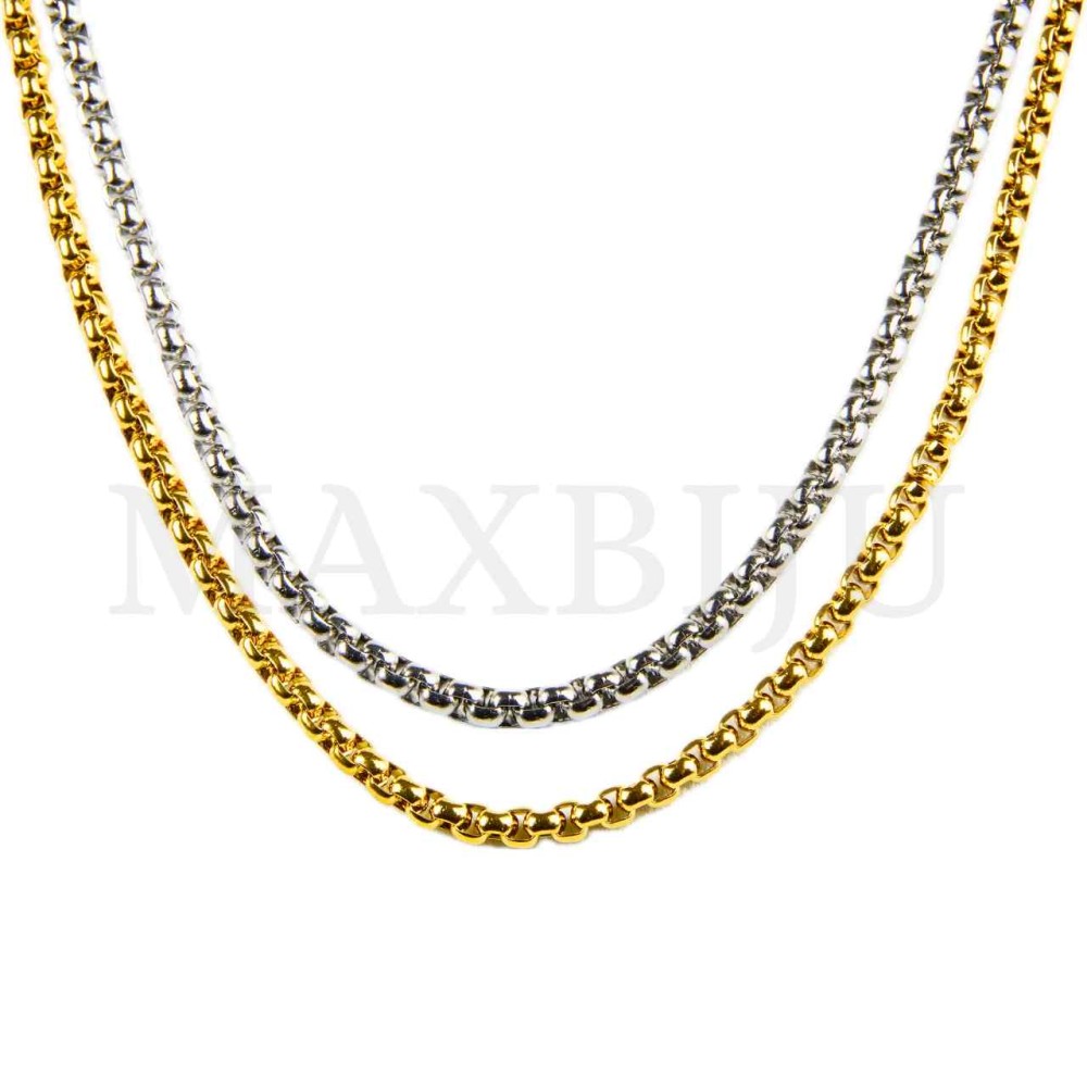 3.5mm Steel Box Chain (60mm)