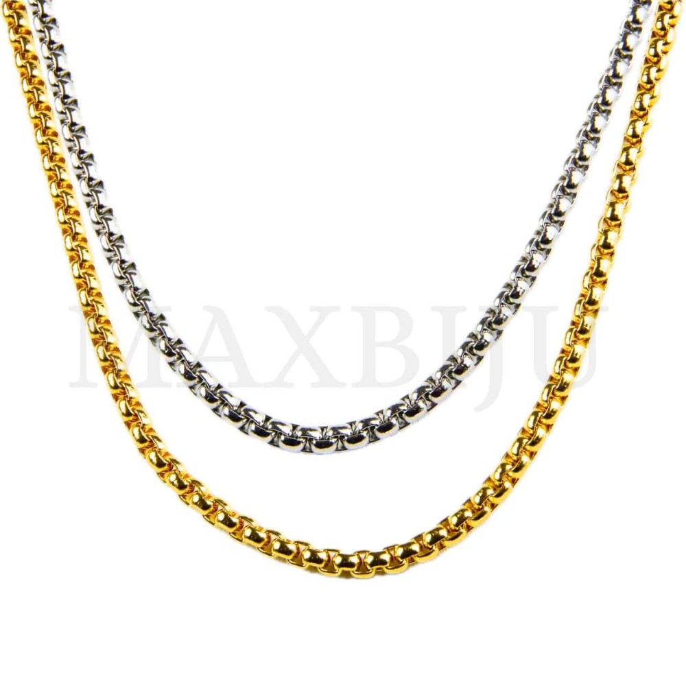 4.0mm Steel Box Chain (60mm)