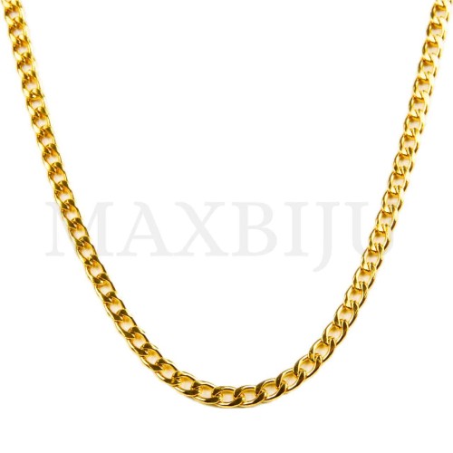 1.2mm NK 1:1 Steel Figaro Links Chain (60mm)