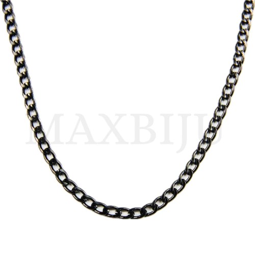1.2mm NK 1:1 Steel Figaro Links Chain (60mm)