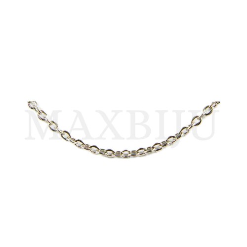 0.8mm Steel Cable Chain (45mm) - 12 pieces