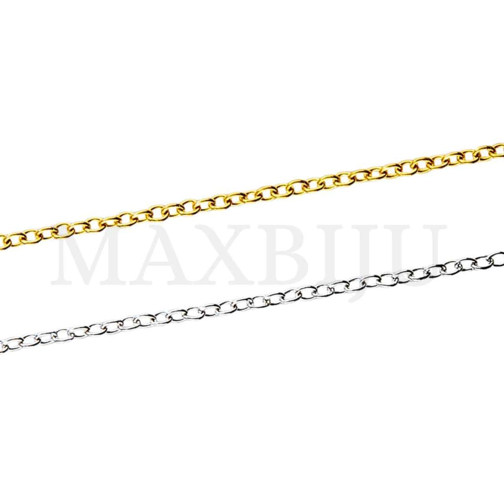 0.3mm Steel Oval Links Chain - Coil