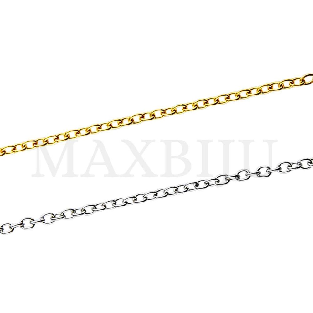 0.4mm Steel Oval Links Chain  - Coil
