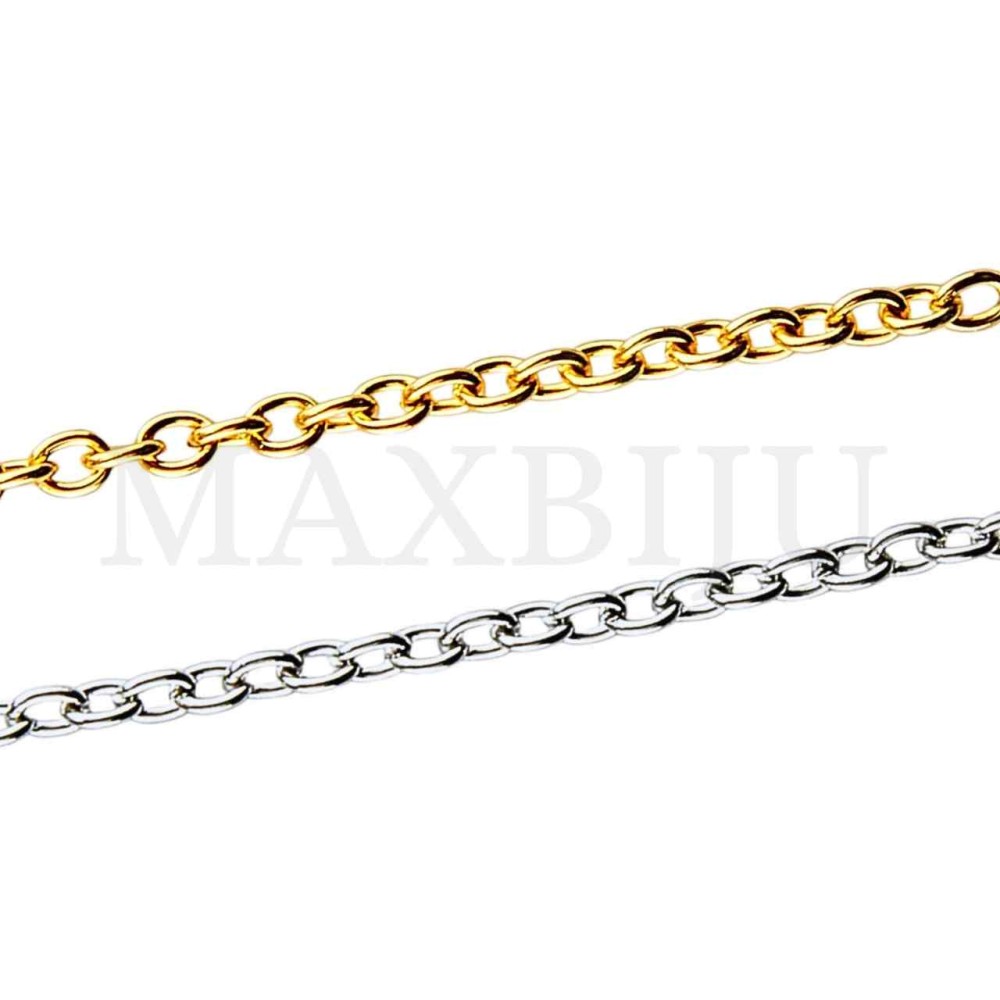 0.6mm Steel Oval Links Chain  - Coil