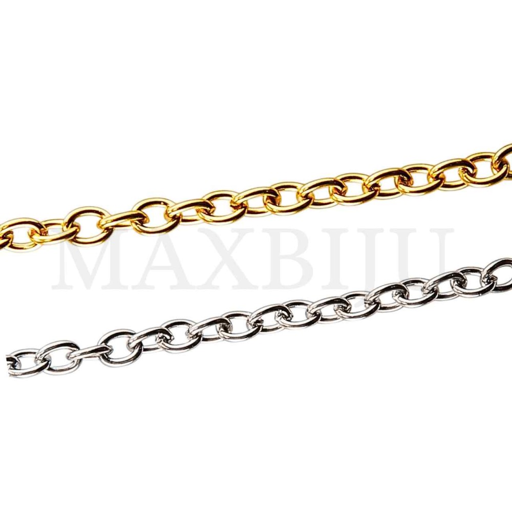 1.2mm Steel Oval Links Chain  - Coil