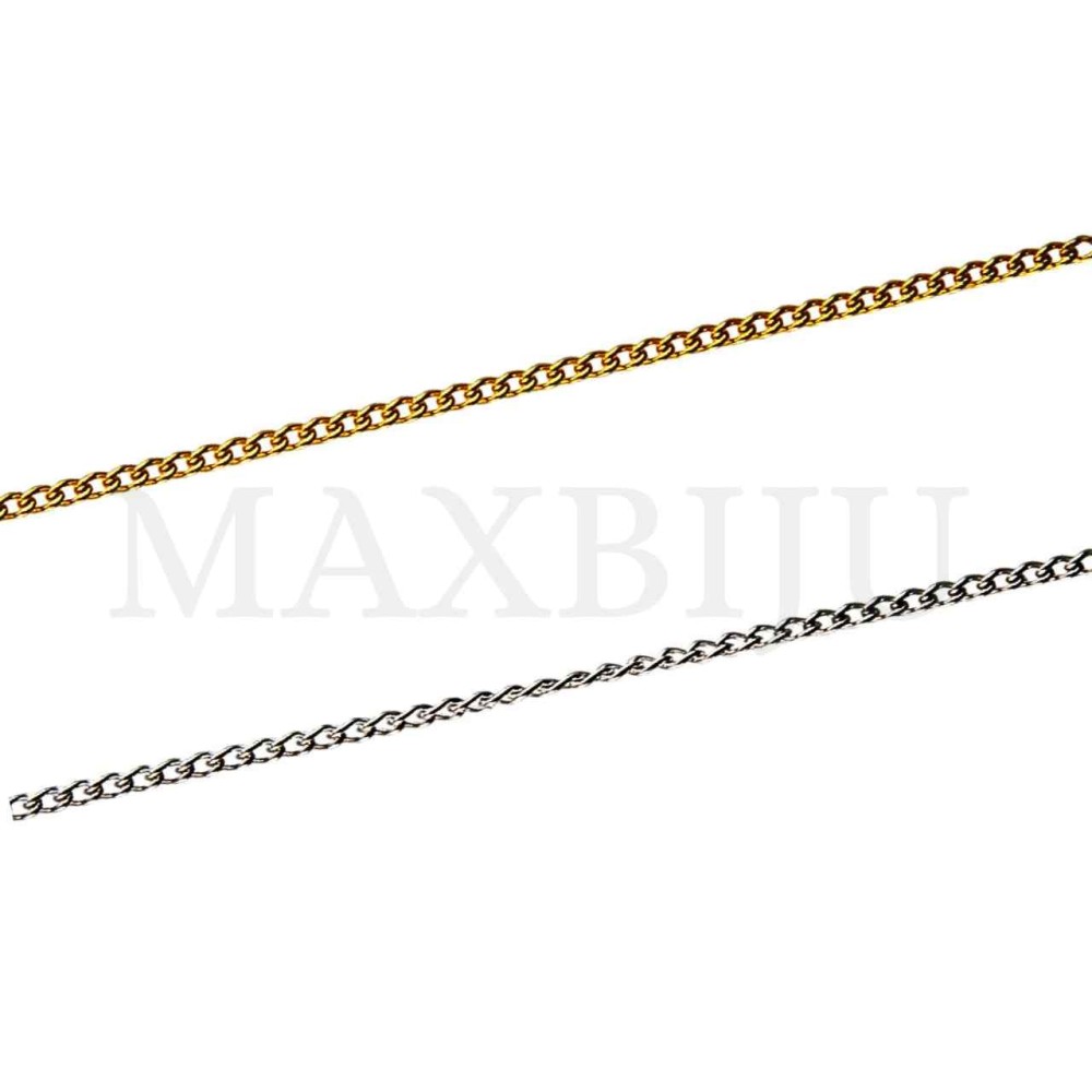 0.4mm Steel Oval Links Rope Chain  - Coil