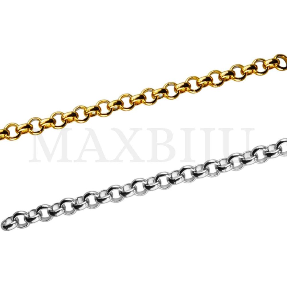 5.0mm Steel Belcher Links Chain - Coil