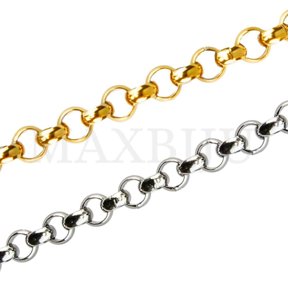 8.0mm Steel Belcher Links Chain - Coil