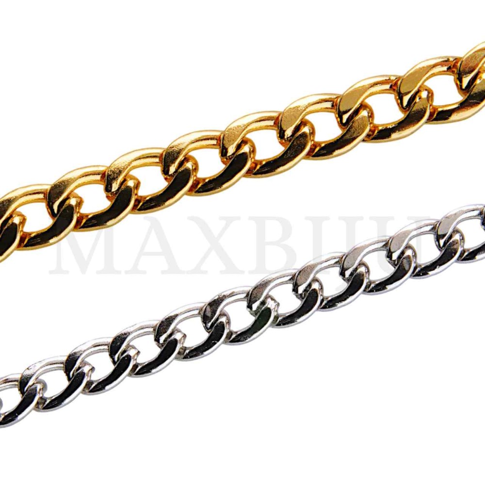 1.6mm NK 1:1 Steel Figaro Links Chain - Coil