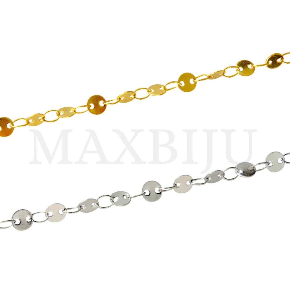 4mm Stainless Steel Coin Chain - Coil