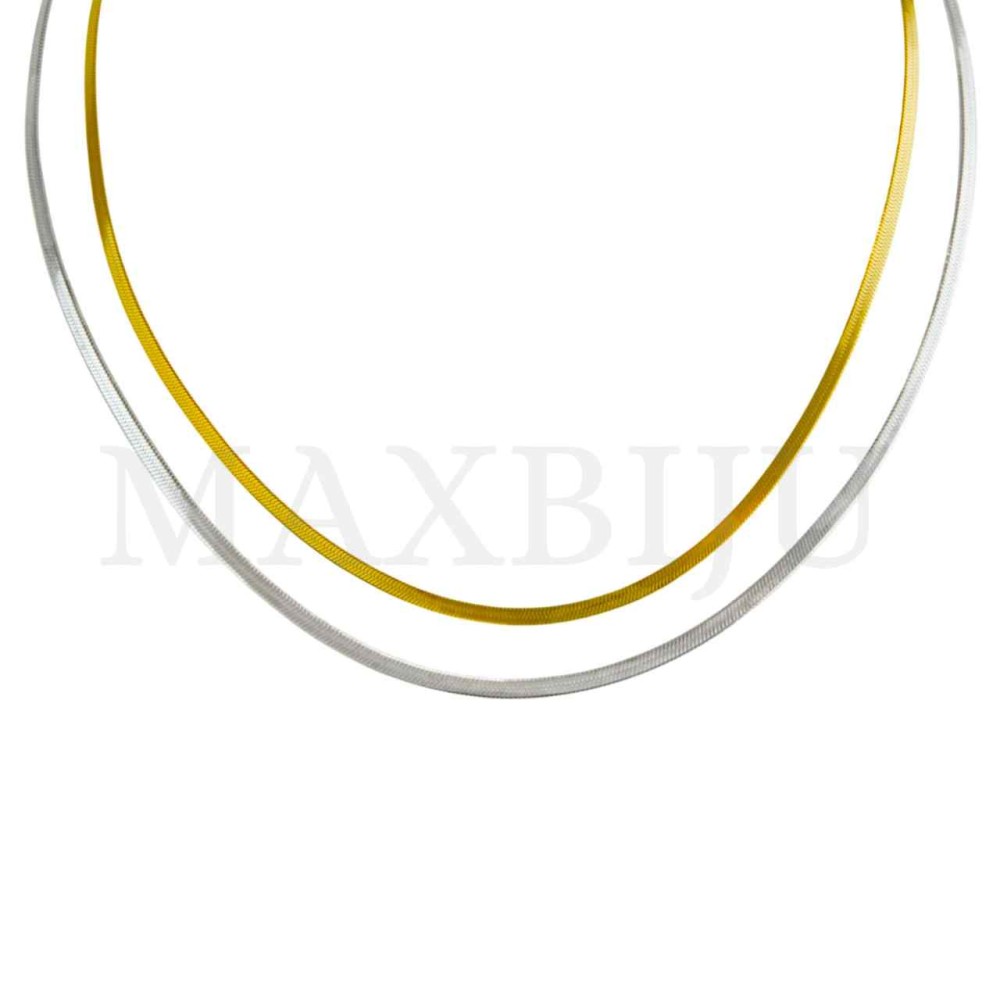 3.0mm Steel Flat Snake (45cm)