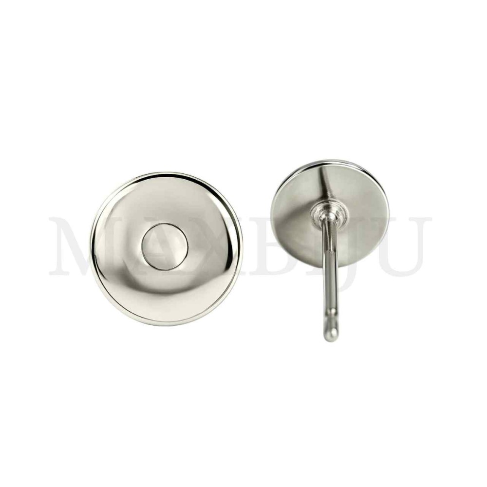 Steel Earring Base 6mm