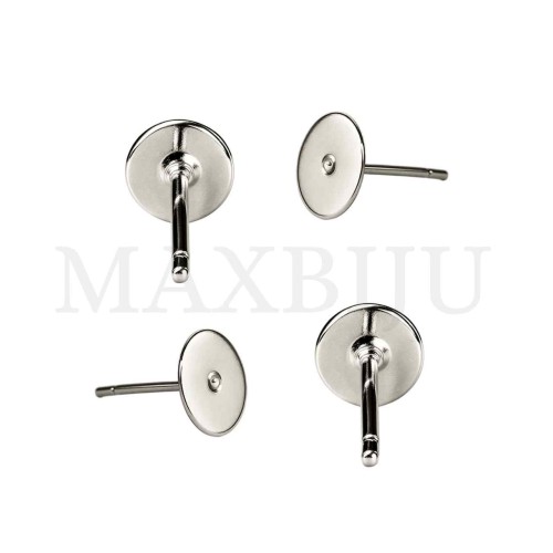 Steel Earring Base 10mm