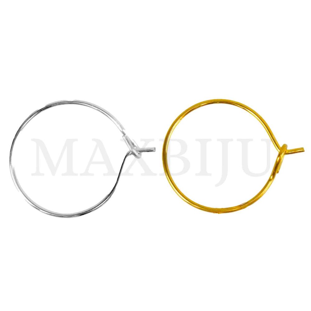 Steel Hoop Earring Base 15mm