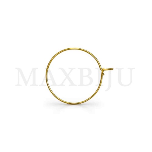 Steel Hoop Earring Base 25mm