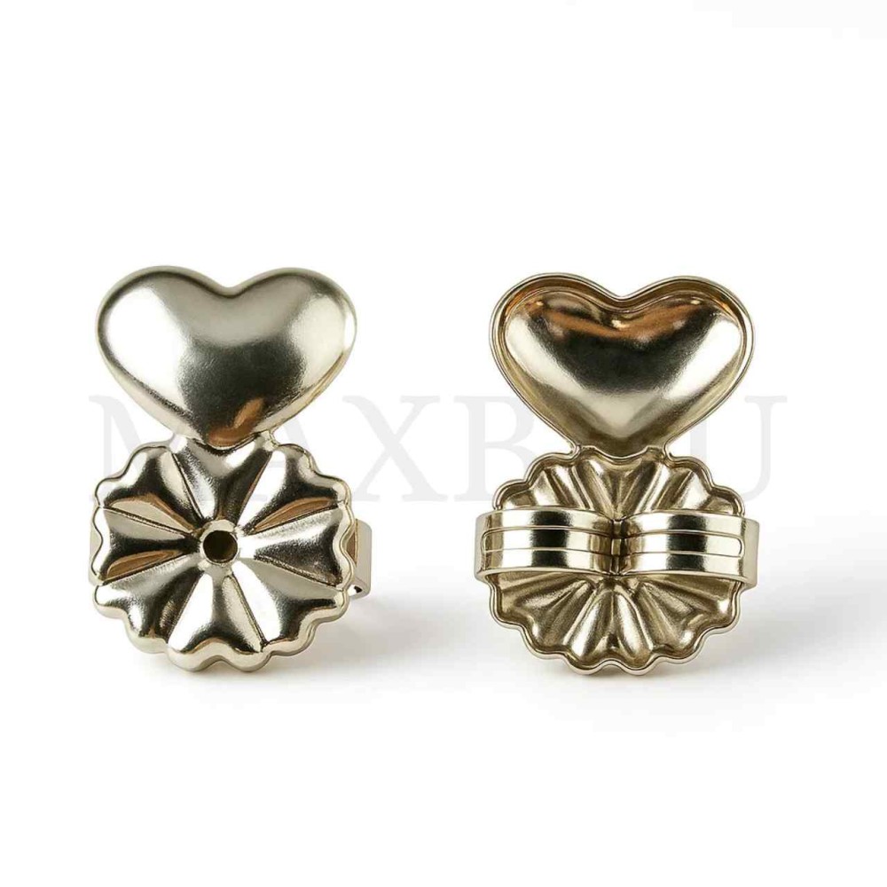 Stainless Steel Heart Shaped Buckle Lock