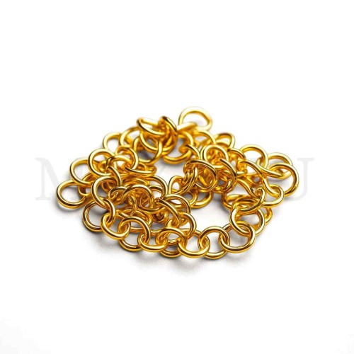 Steel Open Jumprings  0.5x3mm