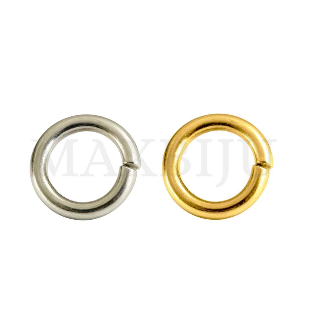 Steel Open Jumprings 0.5x4mm