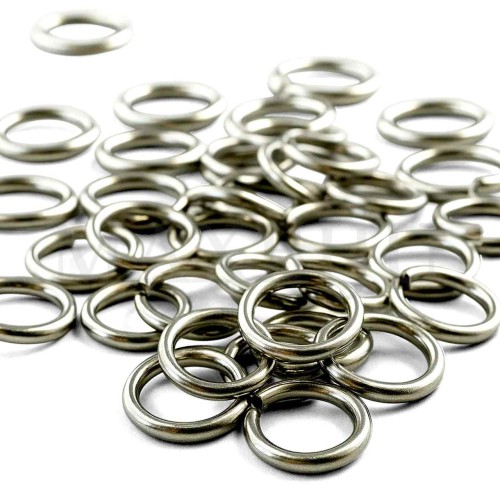 Steel Open Jumprings 0.7x5mm