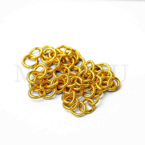 Steel Open Jumprings 0.7x5mm