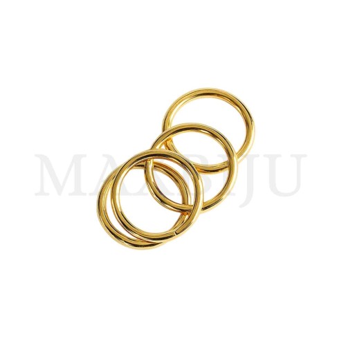 Steel Closed Jumprings 15mm