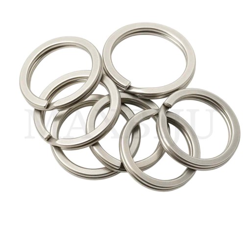 Steel Keychain Jumprings 28mm