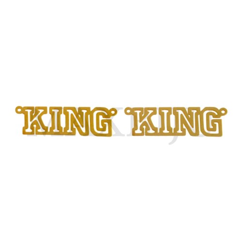 Stainless Steel "KING" spacer 52x15mm.