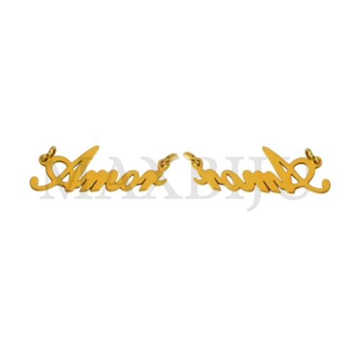 Stainless Steel "Amor" Spacer 24x12mm