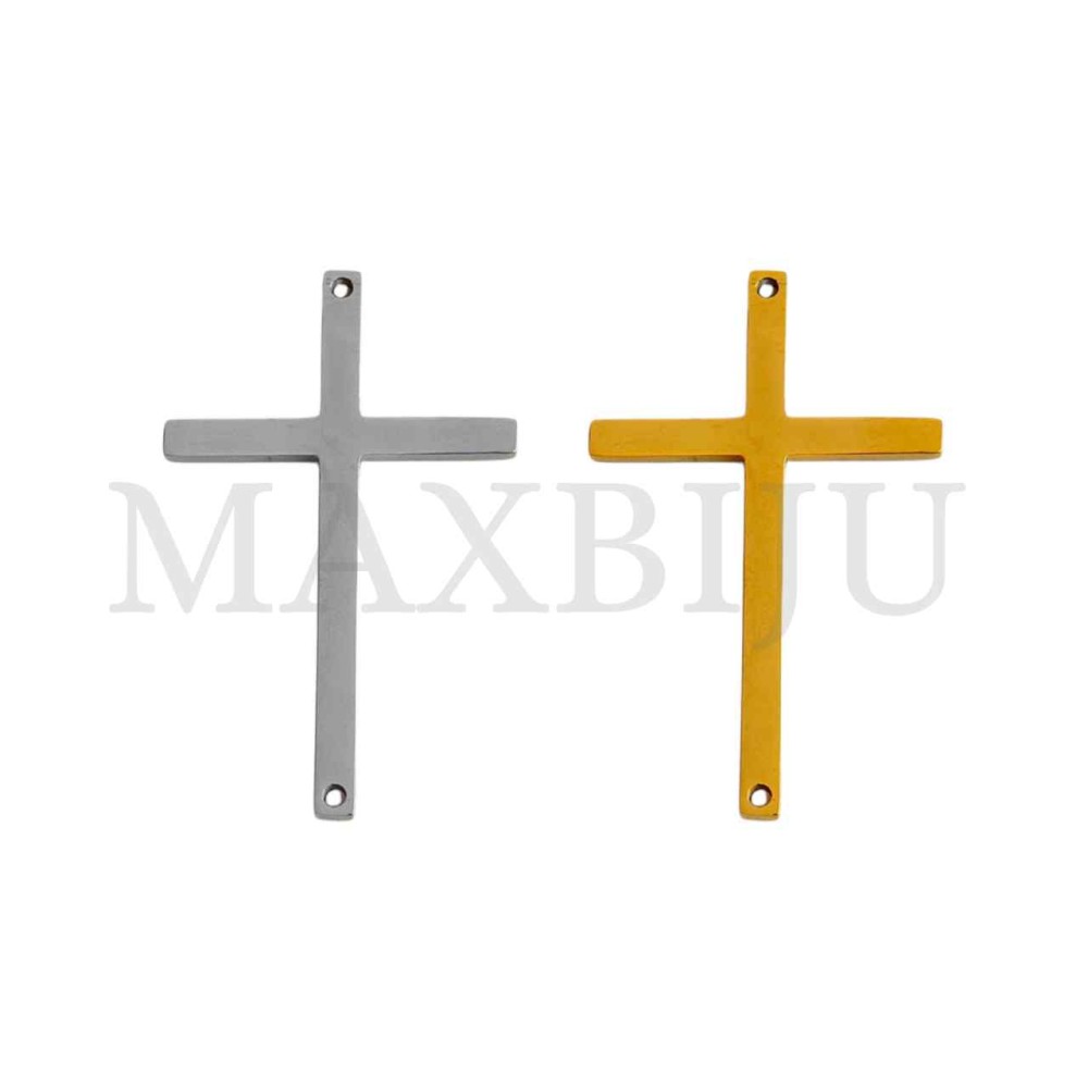 Stainless Steel Cross Pendant (32mm)