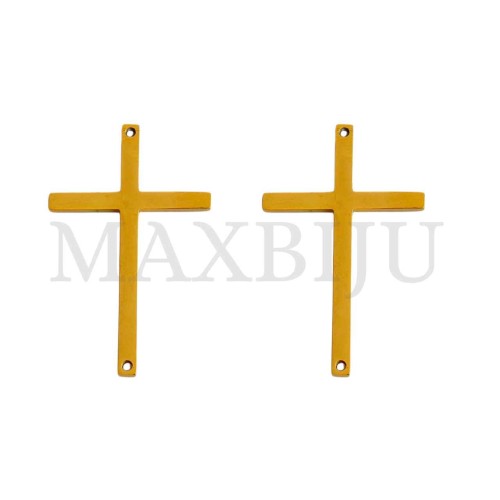 Stainless Steel Cross Pendant (32mm)