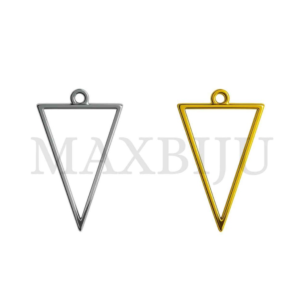 Stainless Steel Triangle Pendant Accessory