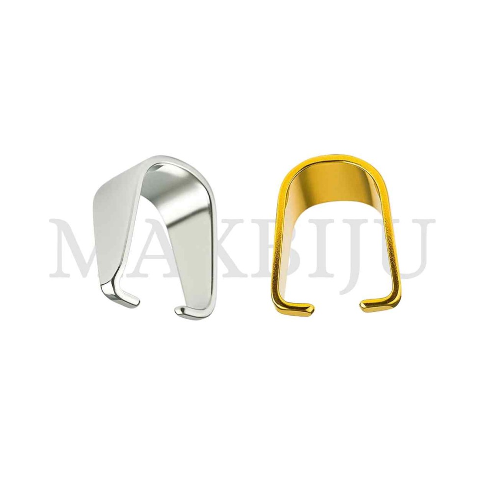 Stainless Steel Bail without ring 4x9mm