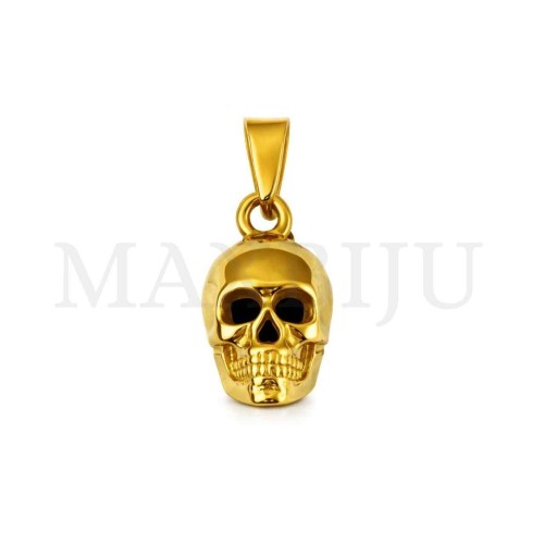 Stainless Steel Skull Pendant 11x20mm