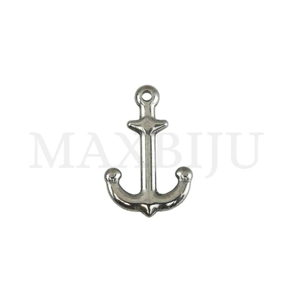 Stainless Steel Anchor Pendant 18x27mm