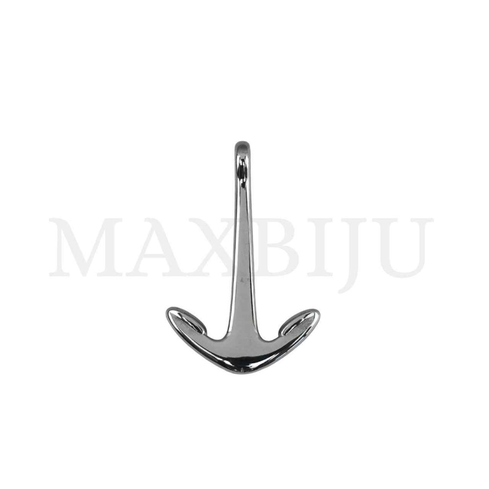 Stainless Steel Anchor Pendant 25x37mm