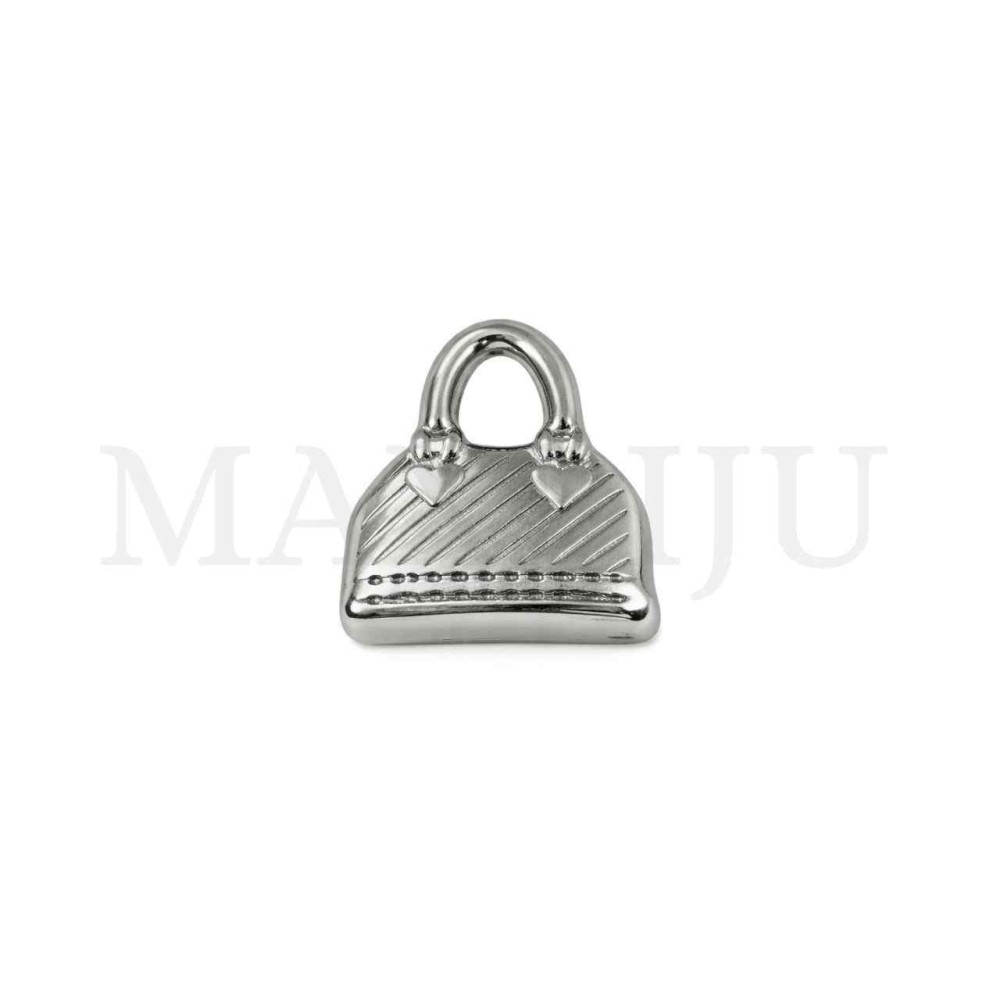 Stainless Steel Bag Pendant 15x16mm