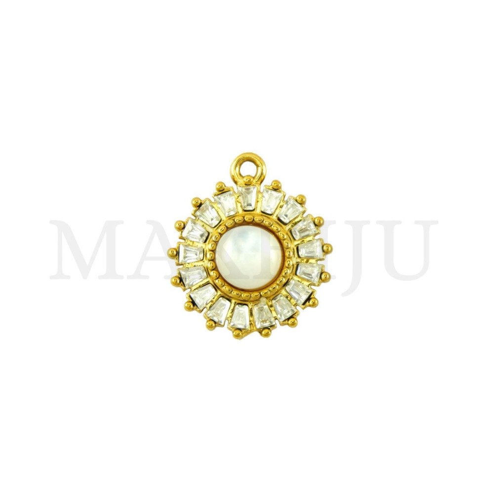 12mm Stainless Steel Pendant.