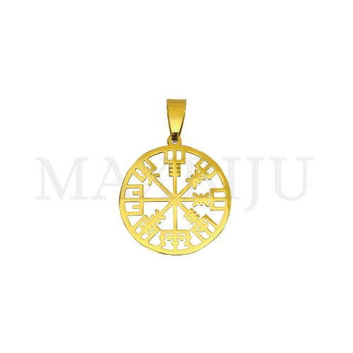 25mm Stainless Steel Zodiac Pendant.