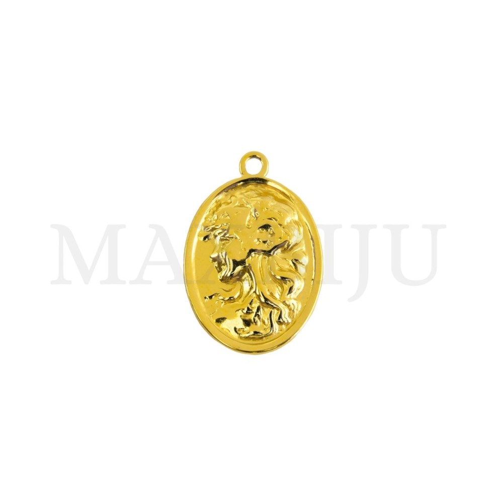 19x29mm Stainless Steel Pendant.