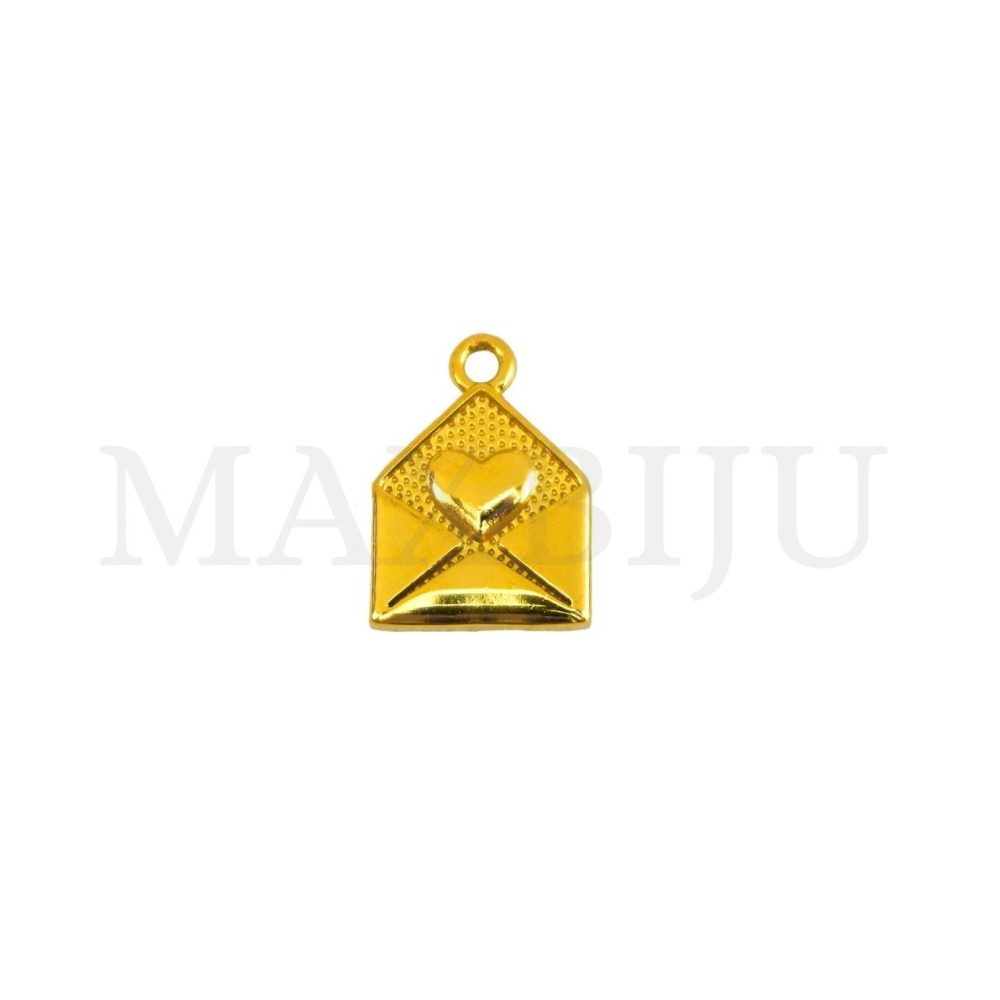 12x16mm Stainless Steel Pendant.